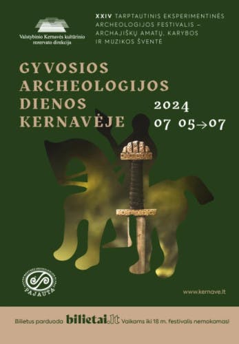 Gyvosios archeologijos dienos Kernavėje 24 poster