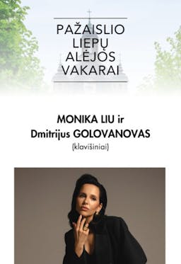 Monika Liu ir Dmitrijus Golovanovas poster