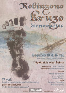 ,Robinzono Kruzo dienoraštis poster