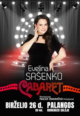 Evelina Sašenko  | Cabaret poster