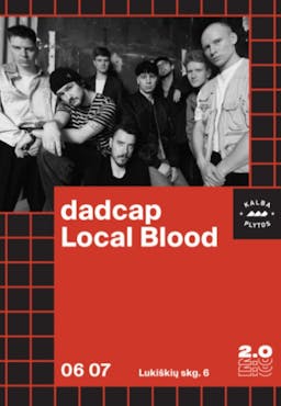dadcap x Local Blood - Lukiškių kalėjimas 2.0 poster