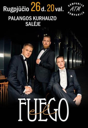Grupė EL FUEGO poster