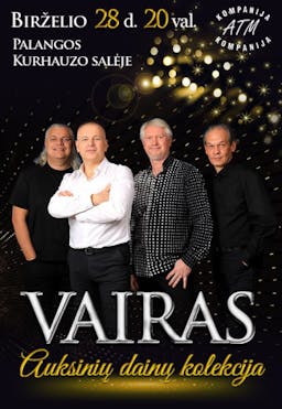 Group Vairas | A collection of golden songs poster