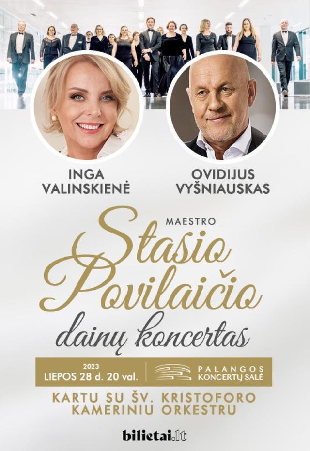 Concert of songs by Stasios Povilaitis