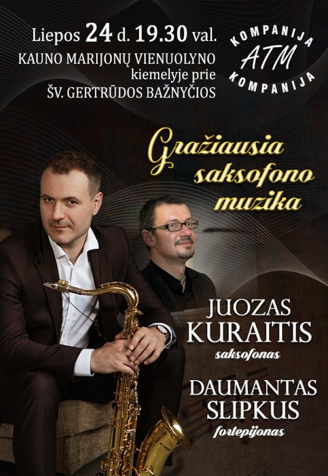 JUOZAS KURAITIS | The most beautiful saxophone music