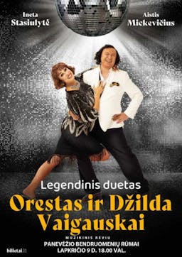 Legendary legends. Orestes and Jilda Vaigauskas poster