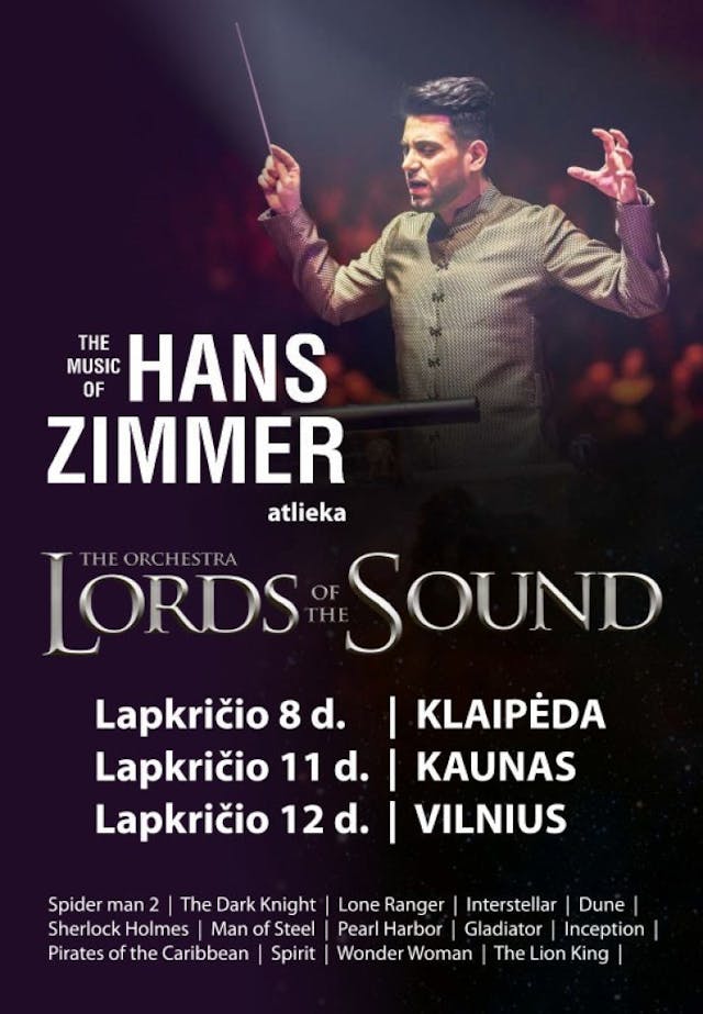 LORDS OF THE SOUND "The Music Of Hans Zimmer»