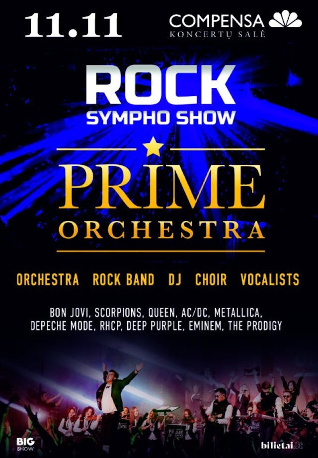 PRIME ORCHESTRA - ROCK SYMPHO SHOW