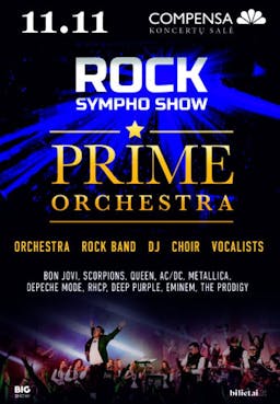 PRIME ORCHESTRA - ROCK SYMPHO SHOW poster