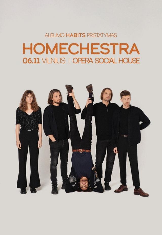 OSH: HOMECHESTRA | naujo albumo HABITS pristatymas