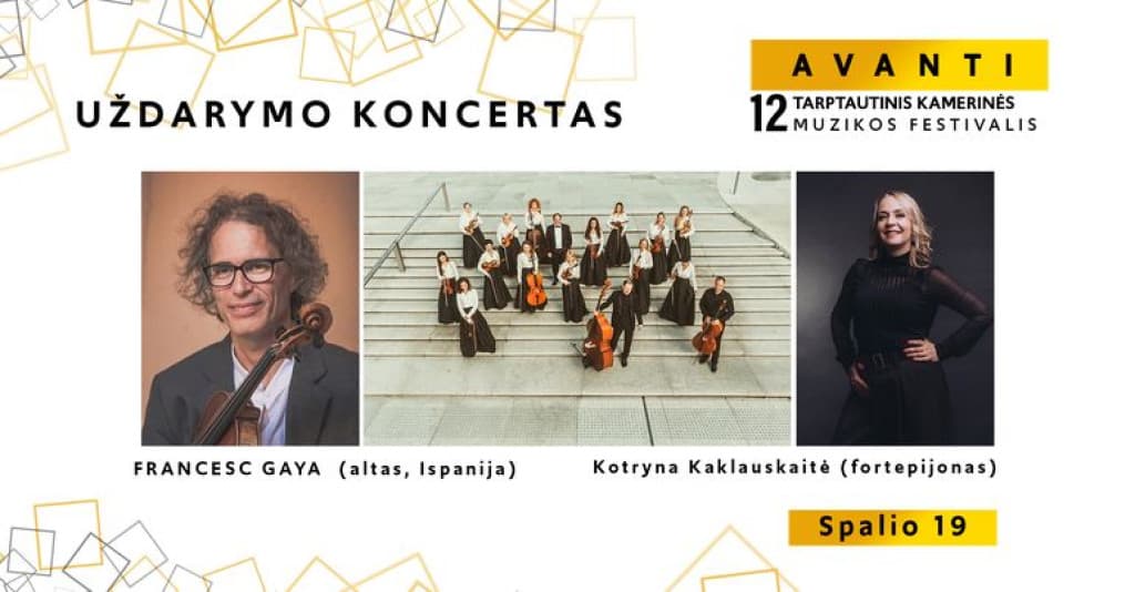 Closing concert of the festival AVANTI