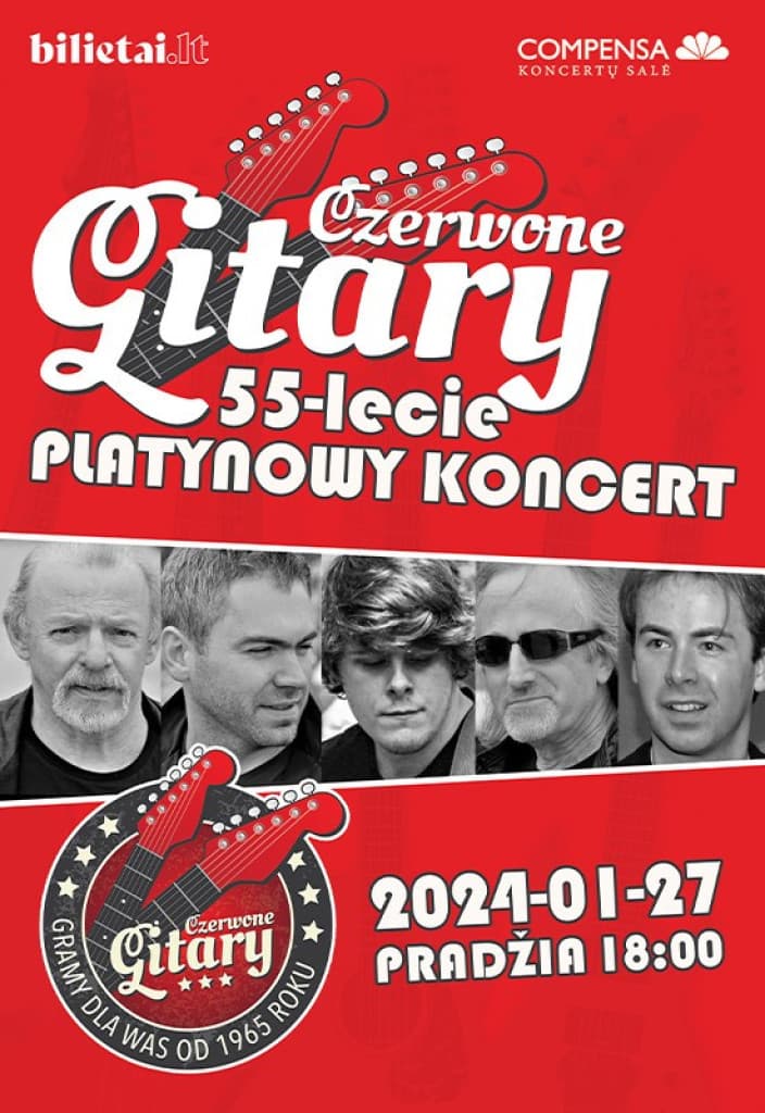 Červony gitary 55-mečio platininis koncertas