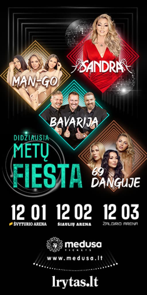 Didžiausia metų fiesta su „Man-go“, „Bavarija“, „69 danguje“ ir Sandra