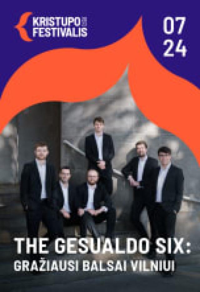 THE GESUALDO SIX: GRAŽIAUSI BALSAI VILNIUI