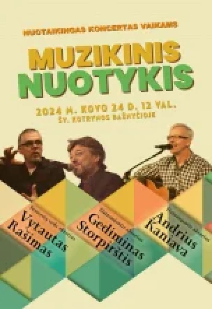 A cheerful concert for children "Musical adventure with bards"