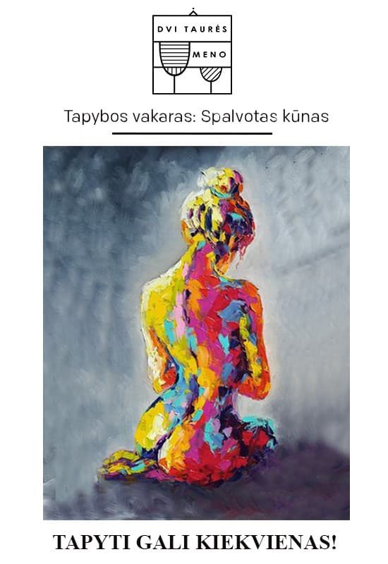 Tapybos vakaras ''Spalvotas kūnas''