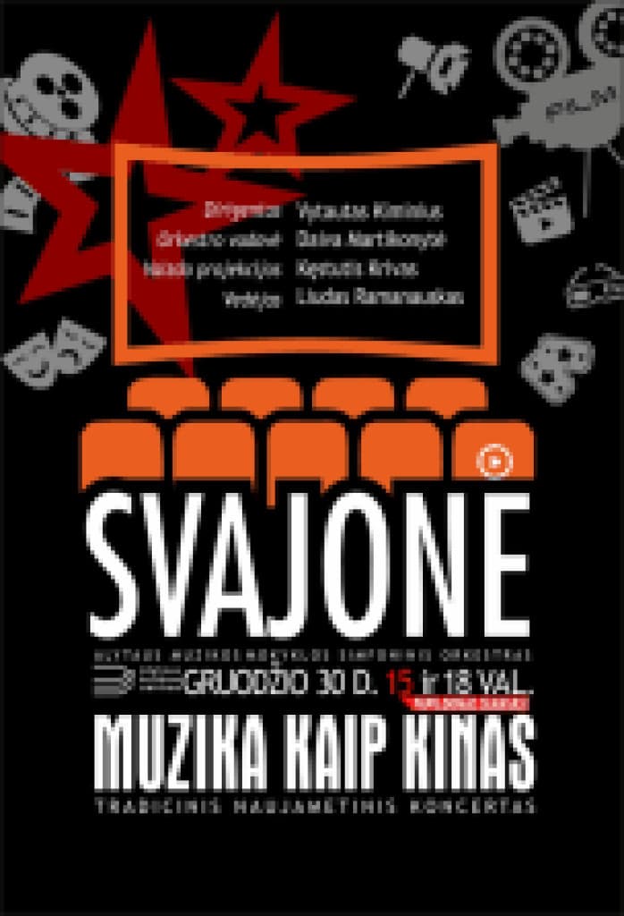 Alytus Music School Symphony Orchestra "Svajonė". New Year's Concert "MUSIC AS FILM"