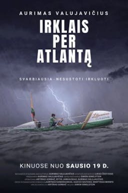 Rowing across the Atlantic poster