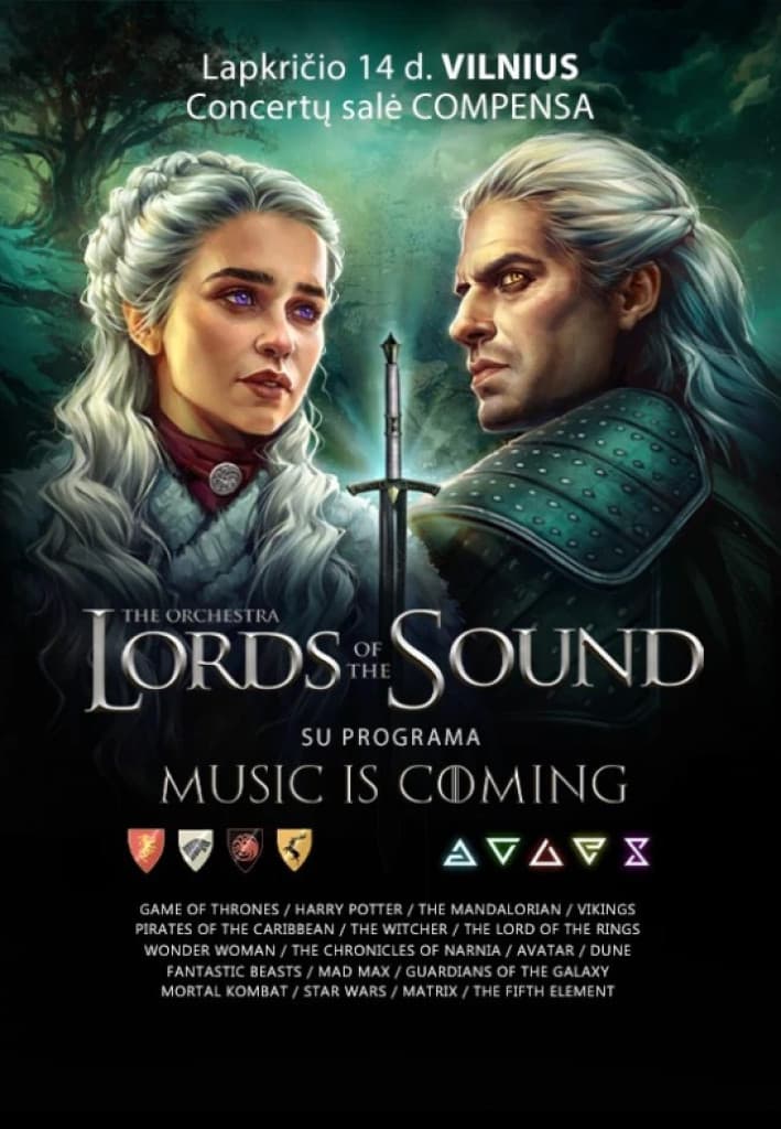 LORDS OF THE SOUND su programa «Music is coming»