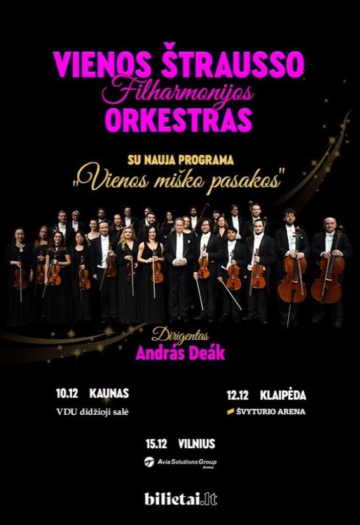 Vienos Strausso filharmonijos orkestras "Vienos miško pasakos"