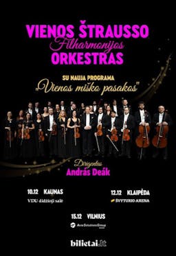 Vienna Strauss Philharmonic Orchestra "Tales from the Vienna Woods" poster