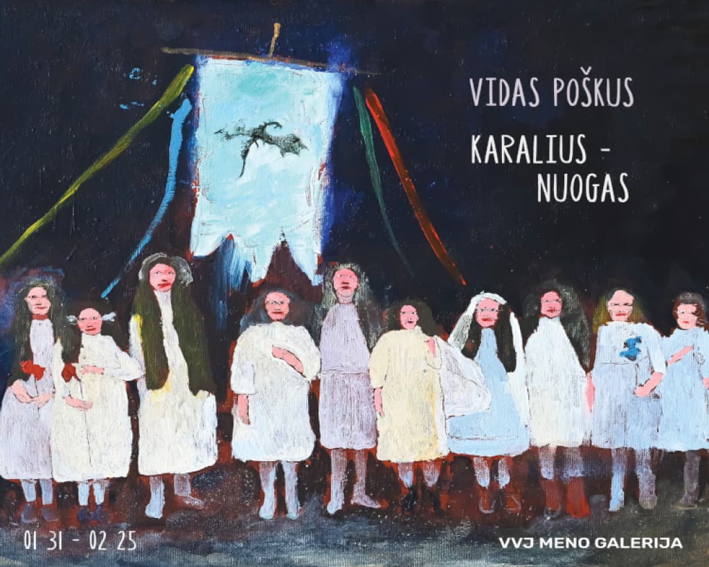The King - Naked | Vido Poškaus exhibition