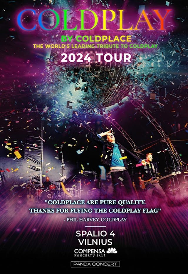 COLDPLAY by Coldplace 2024 Tour