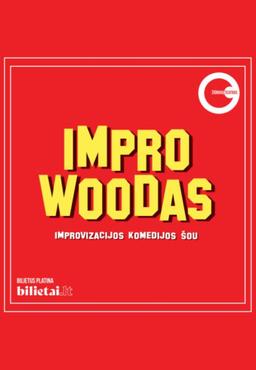 IMPROWOODAS | Vilnius poster