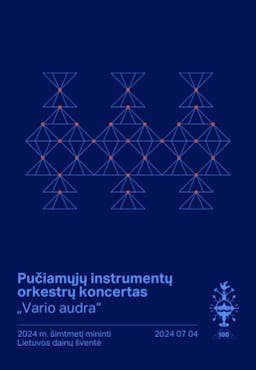 Koncert orkiestry dętej "Vario audra" poster