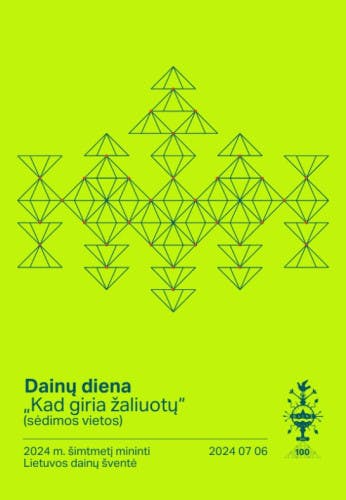 Dainų diena ''Kad giria žaliuotų'' poster