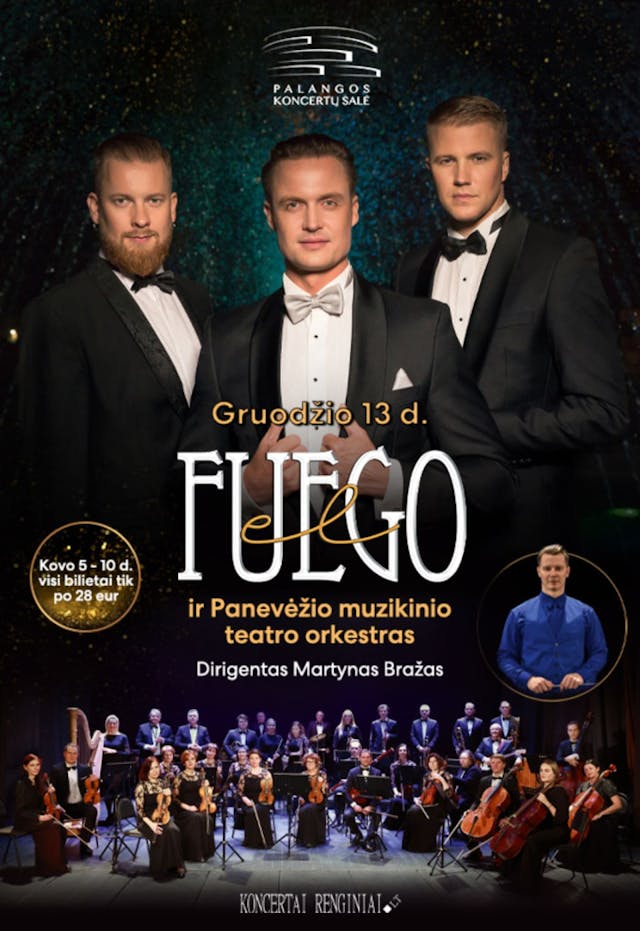 EL FUEGO i Orkiestra Teatru Muzycznego w Poniewieżu