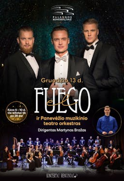 EL FUEGO and Panevėžys Music Theatre Orchestra poster