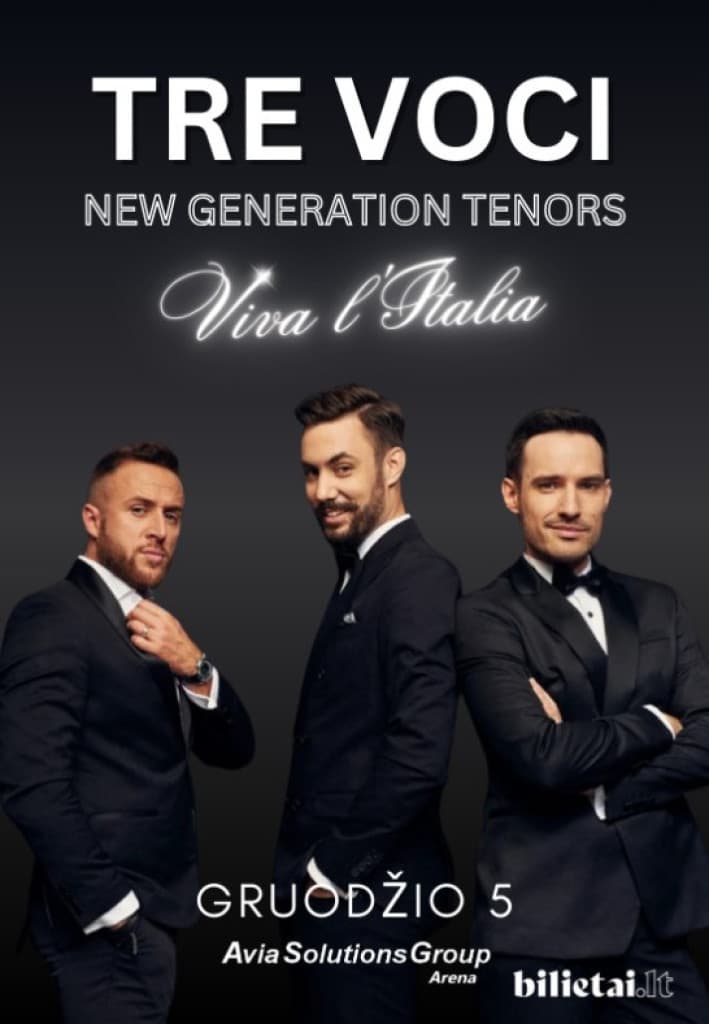 TRE VOCI - New Generation Tenors