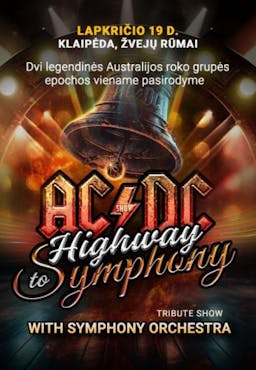 AC/DC Tribute Show "Highway To Symphony" z orkiestrą symfoniczną poster