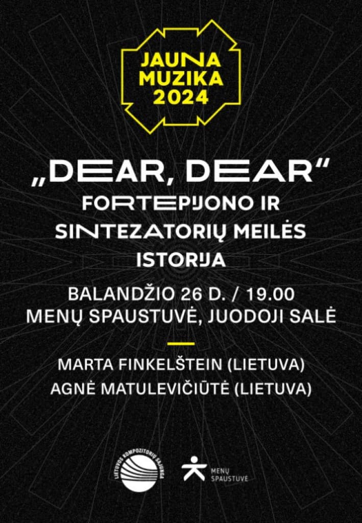 ''Dear, Dear'' | Fortepijono ir sintezatorių meilės istorija