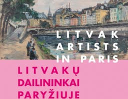 "Litvak Artists in Paris" poster