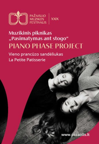 Rooftop musical picnic PIANO PHASE PROJECT poster