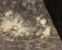 Goya carvings from the Bohdan and Varvara Chanenkas National Museum poster