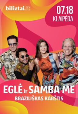 Eglė and SAMBA ME | Brazilian heat poster