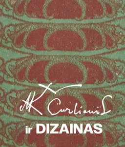 "Čiurlionis and Design" poster