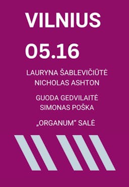Concert in Vilnius 16 D. poster