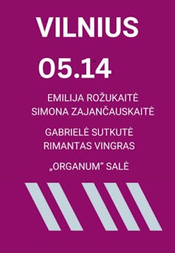 Concert in Vilnius poster