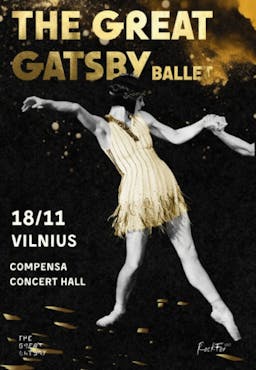 Balet Wielki Gatsby poster