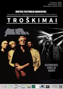 Kazimieras Likša and group / Grupė ba poster