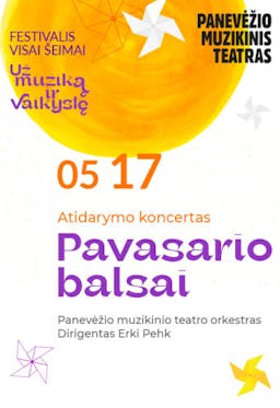 Opening concert "Voices of Spring" poster