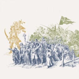 "Rebels 1863-1864" poster