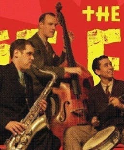 THE BIG FIVE - authentic jazz from Berlin poster