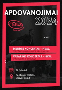 Motus Closing Concert ''Awards'' poster
