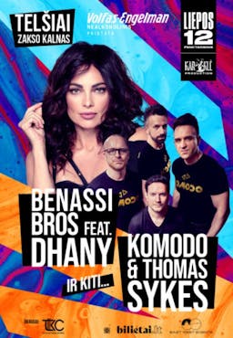 Benassi Bros feat. Dhany, Komodo & Thomas Sykes poster