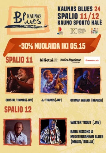 Kaunas Blues 24 poster